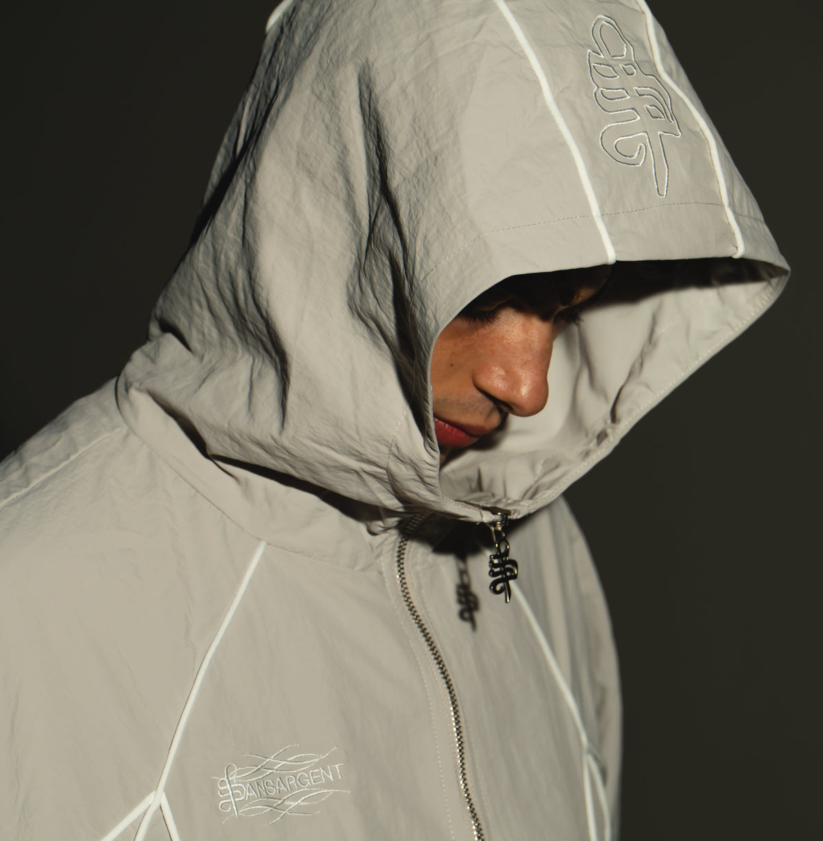 CND WATERPROOF GREY JACKET