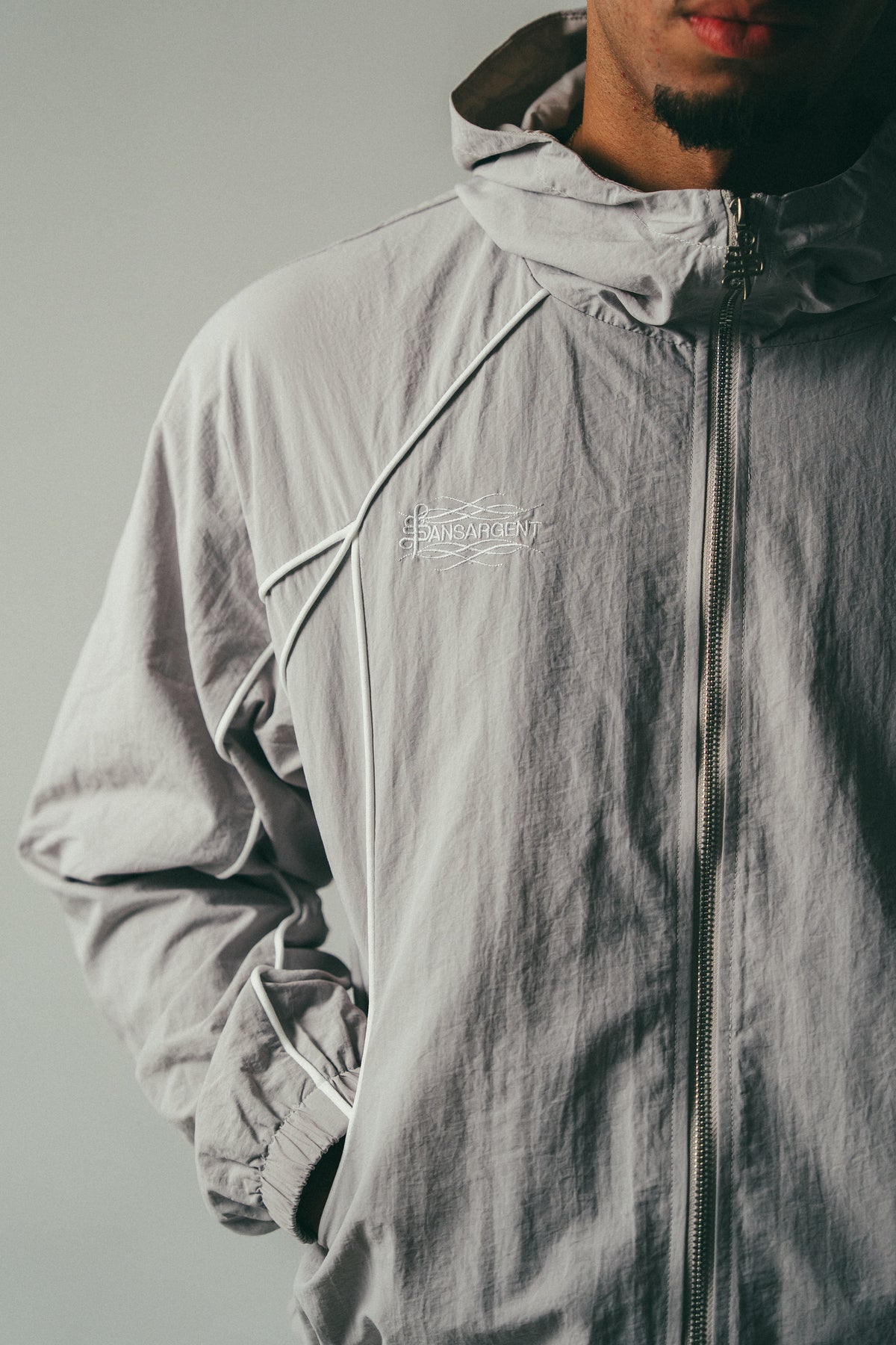 CND WATERPROOF GREY JACKET